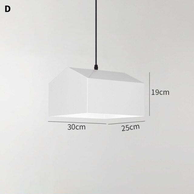 Lámpara de suspensión moderno y geométrico Harry