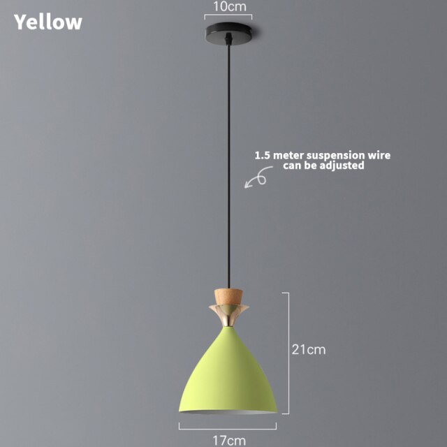 Suspension design en métal coloré Cressy