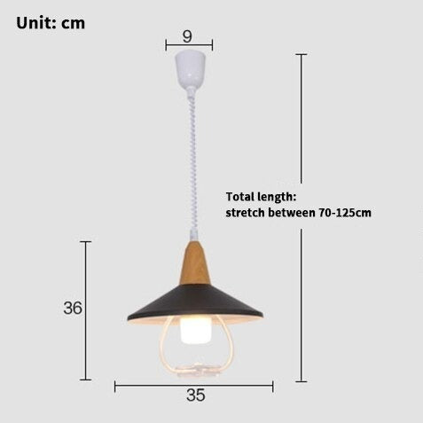 pendant light industrial lampshade conical almost flat Casilda