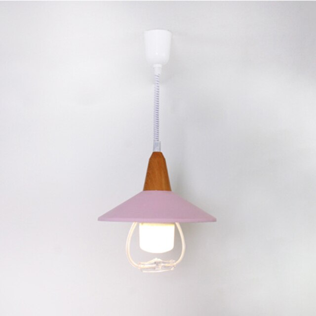 pendant light industrial lampshade conical almost flat Casilda