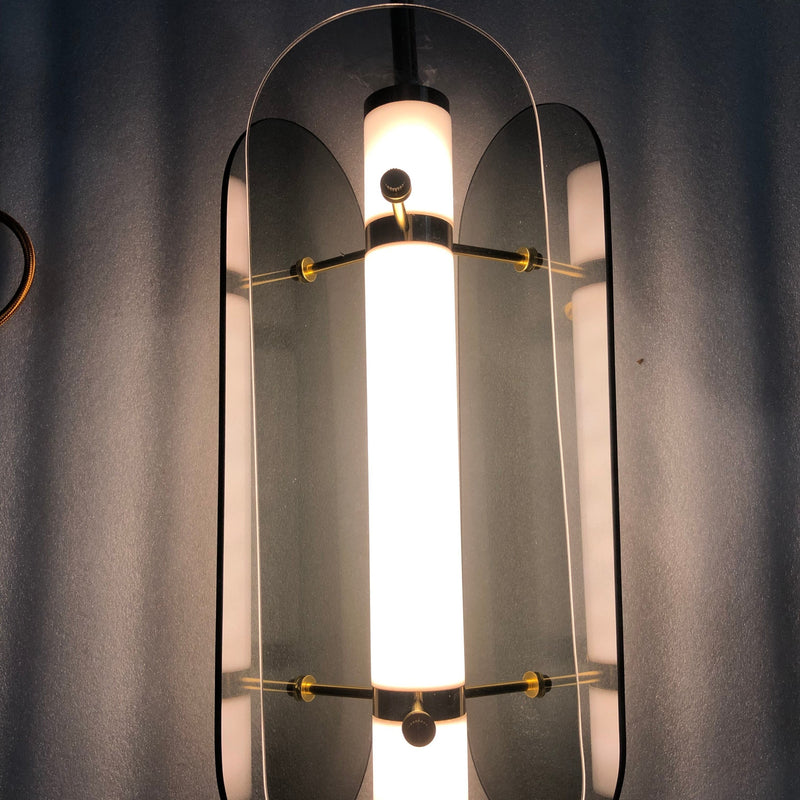 pendant light modern with lampshade tinted glass Rahki