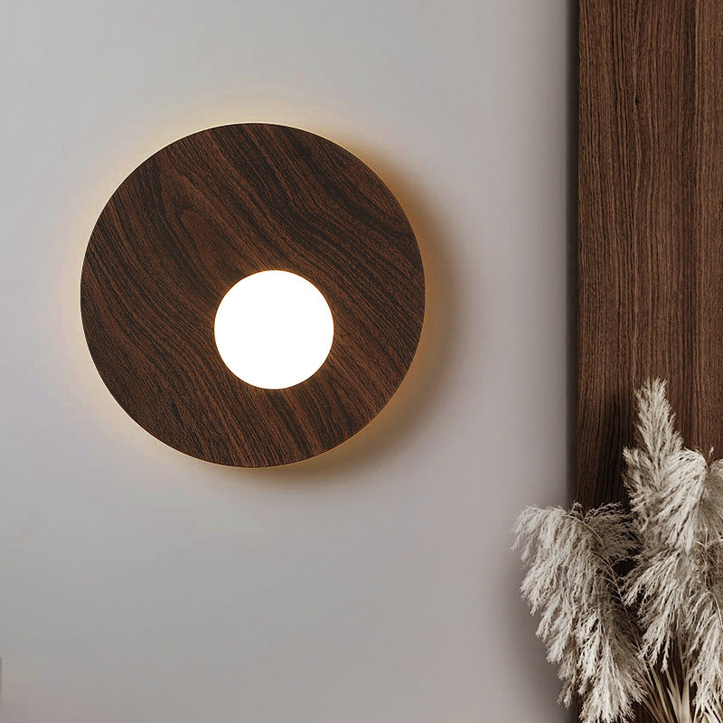 wall lamp Levy round metal LED design wall lamp