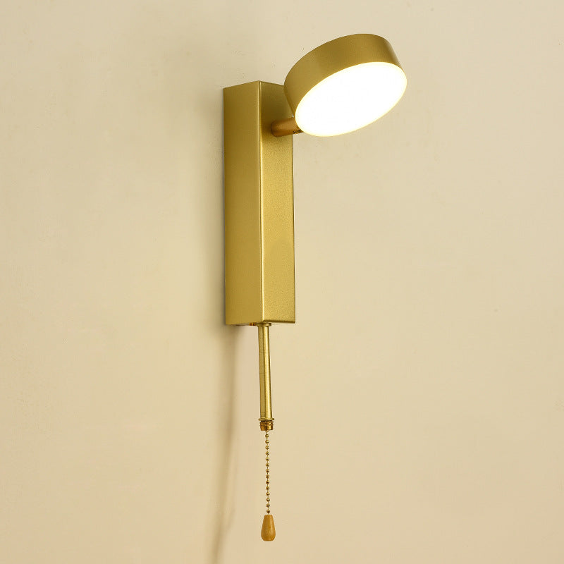 Lámpara de pared design LED con soporte rectangular Samia