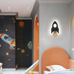 Applique murale moderne LED en forme de fusée Sollis