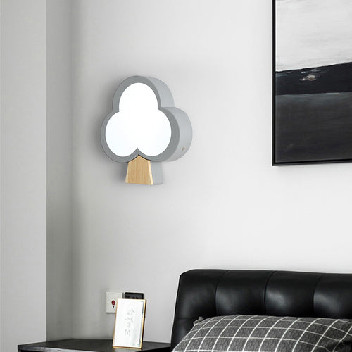 Applique murale moderne LED en fome de fleur Weix - vue 4 sur 7