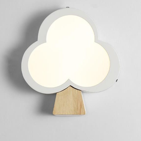 Applique murale moderne LED en fome de fleur Weix