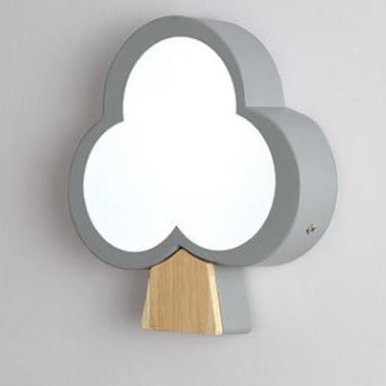 Applique murale moderne LED en fome de fleur Weix