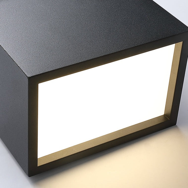 Plafonnier design LED industriel géométrique Alani