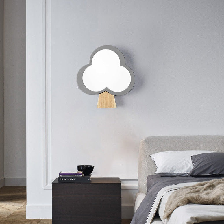 Applique murale moderne LED en fome de fleur Weix