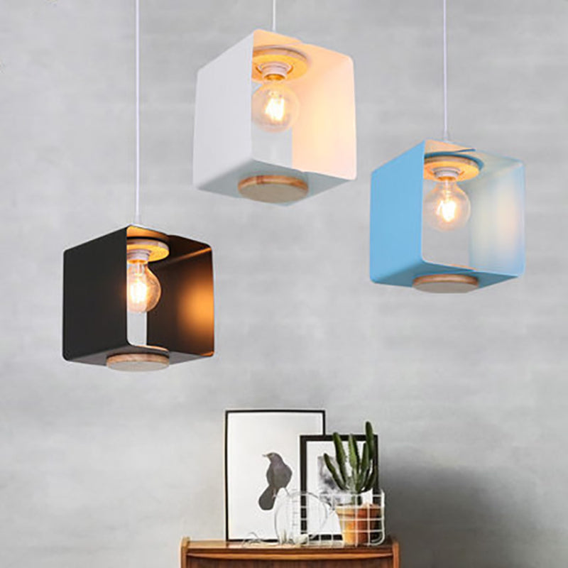 pendant light modern with lampshade rectangular colored Besley