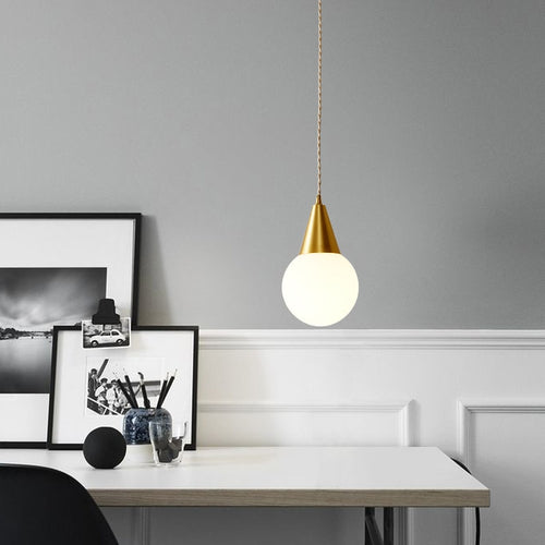 Suspension moderne LED style flacon de parfum luxueux Arlo - vue 4 sur 9