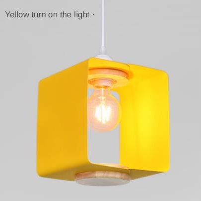 pendant light modern with lampshade rectangular colored Besley