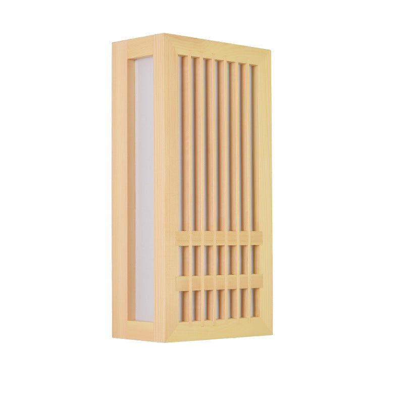 wall lamp Pastor modern rectangular LED wall lamp, Japanese style