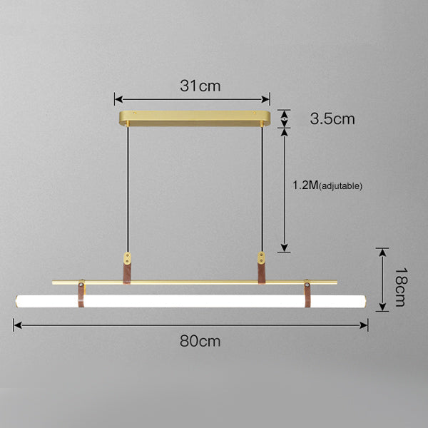 Suspension moderne minimaliste LED Cassy