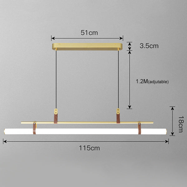 Lámpara de suspensión moderno minimalista LED Cassy