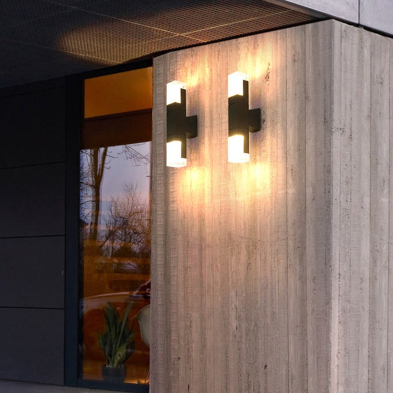 Applique murale avec forme géométrique en métal noir Mathurin - vue 9 sur 20