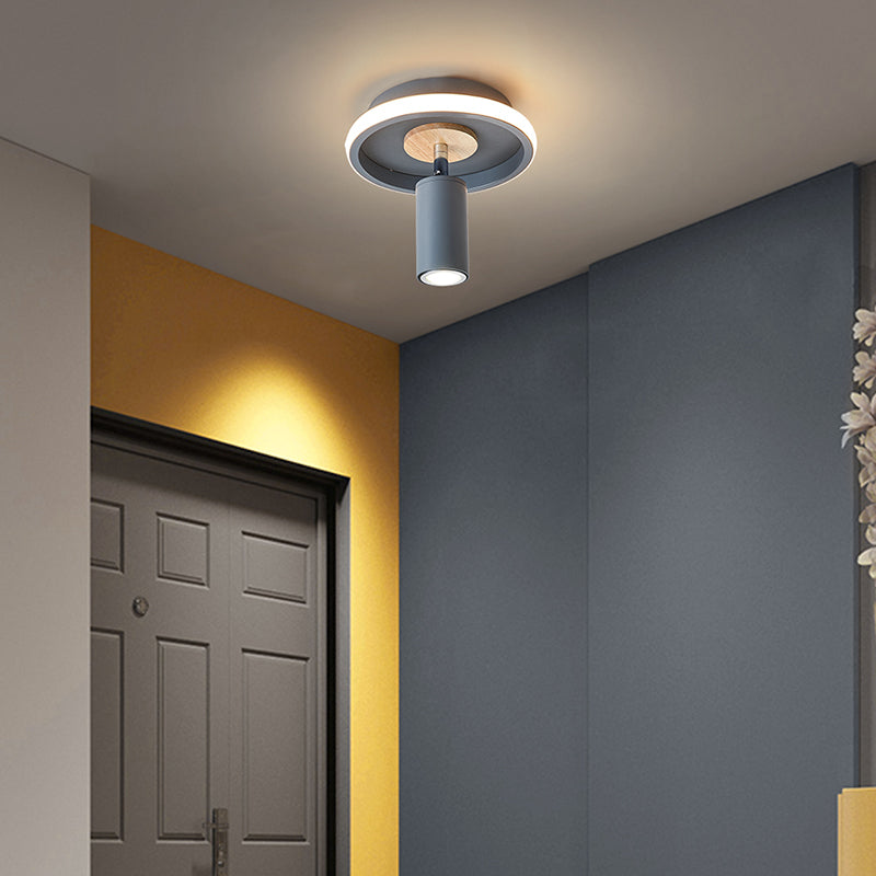 Design ceiling lamp with original metal shapes Basil
