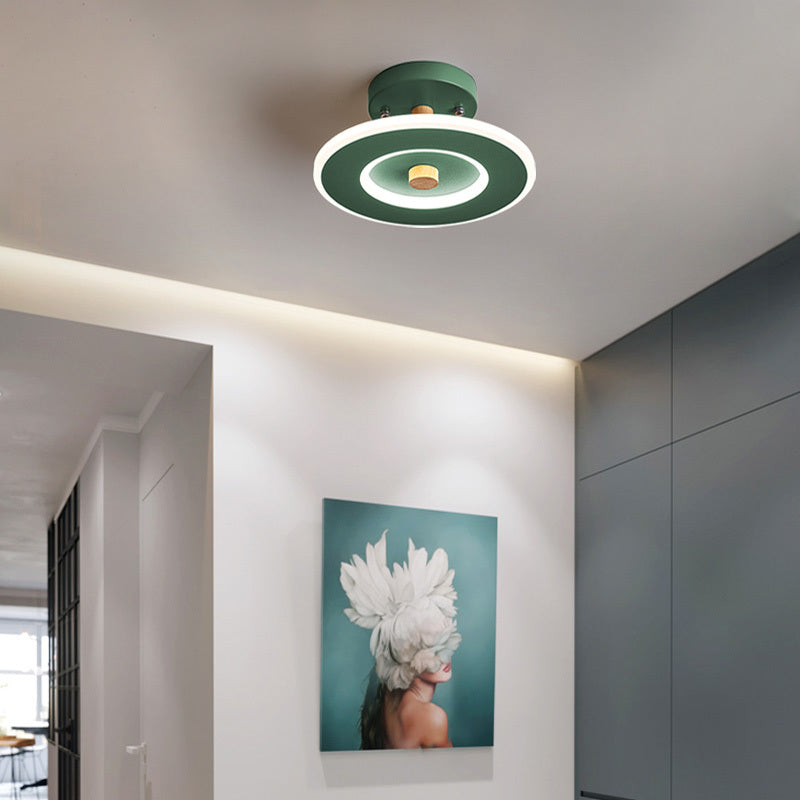 Design ceiling lamp with original metal shapes Basil