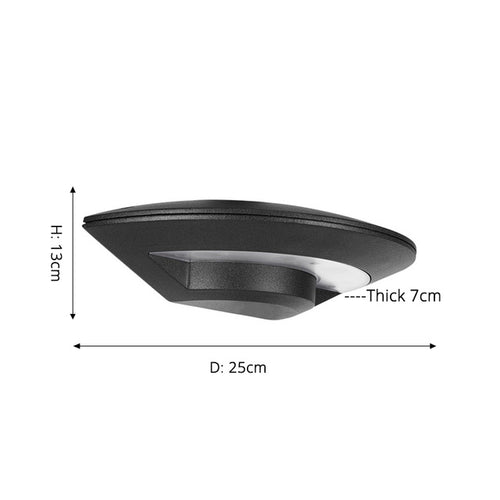 Applique murale design LED résistant à l'humidité Aliénor - vue 11 sur 17