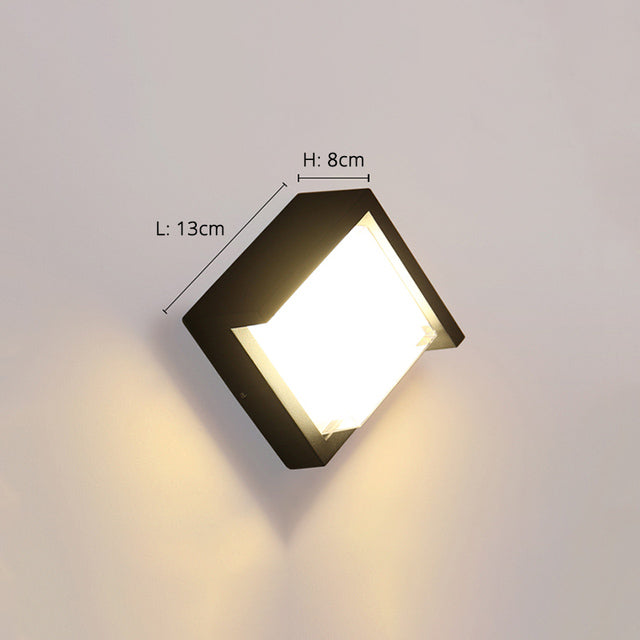 Aplique design LED resistente a la humedad Aliénor