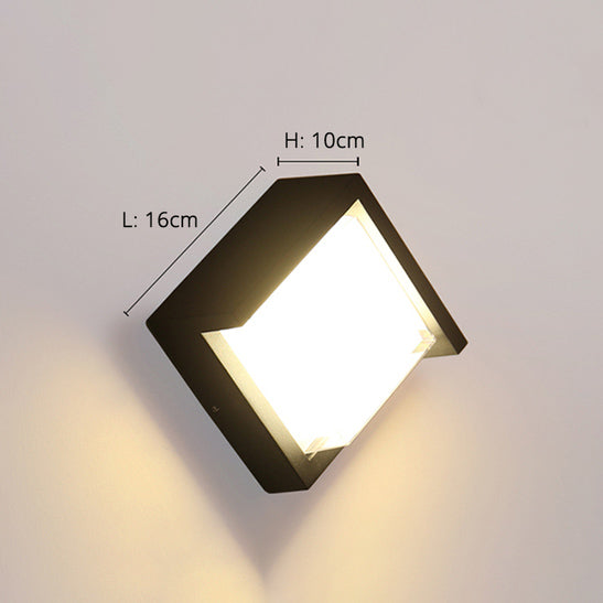 Aplique design LED resistente a la humedad Aliénor