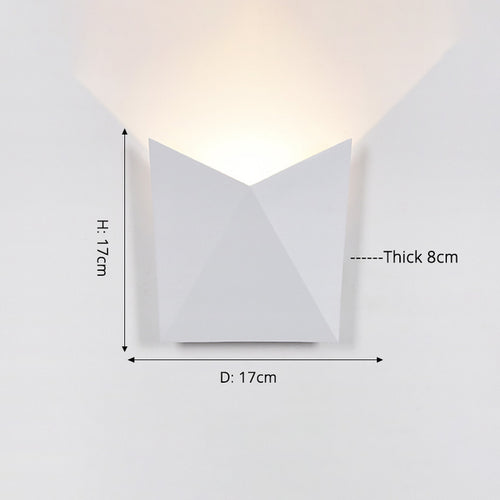 Applique murale design LED résistant à l'humidité Aliénor - vue 17 sur 17