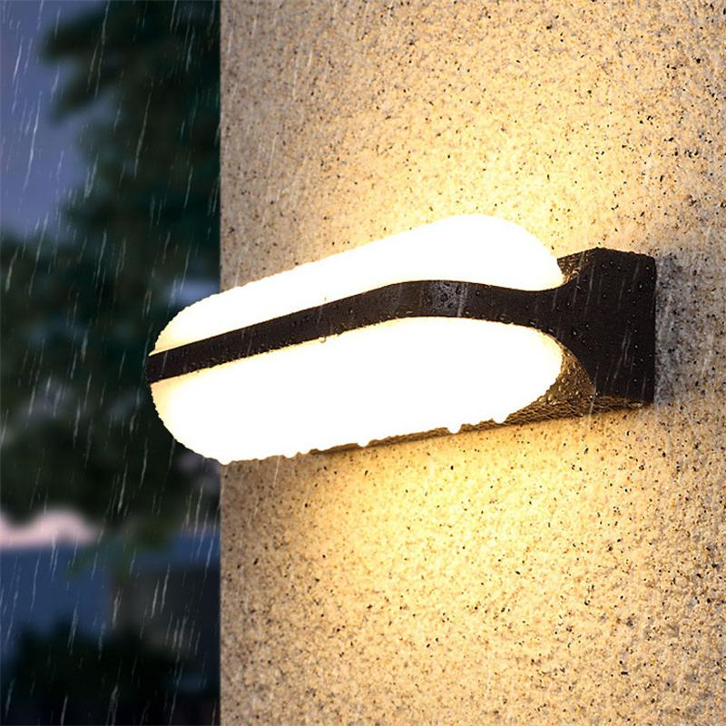 wall lamp modern outdoor waterproof wall Rwan