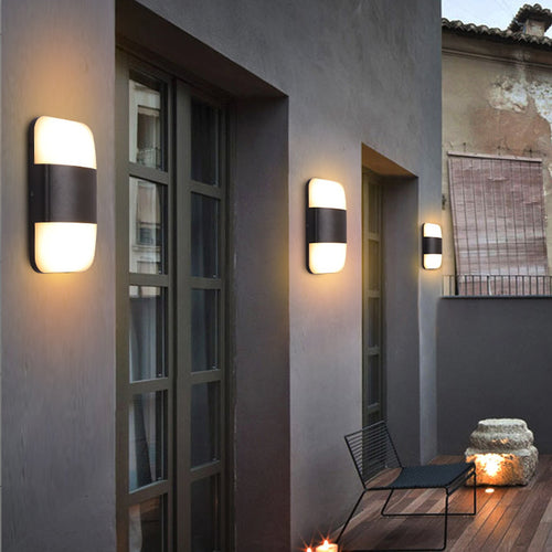 Applique murale moderne pour extérieur résistante à l'eau Rwan - vue 7 sur 19