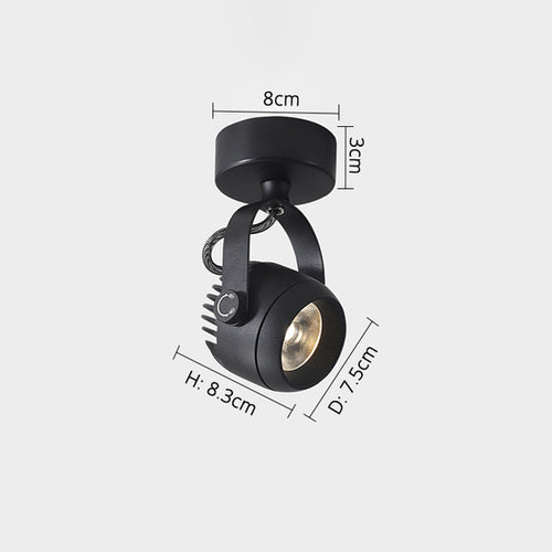 Plafonnier design LED réglable avec différentes formes Hatleen