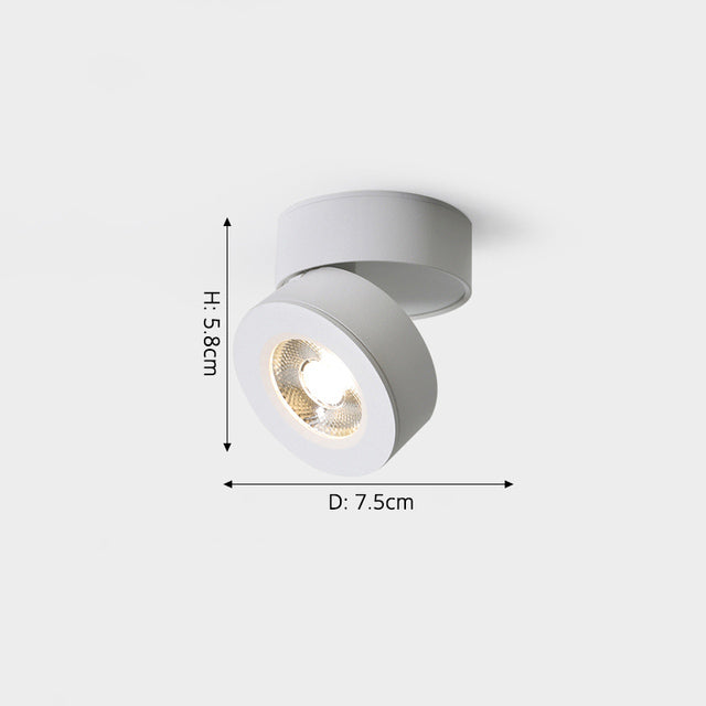 Adjustable LED ceiling lamp with different shapes Hatleen