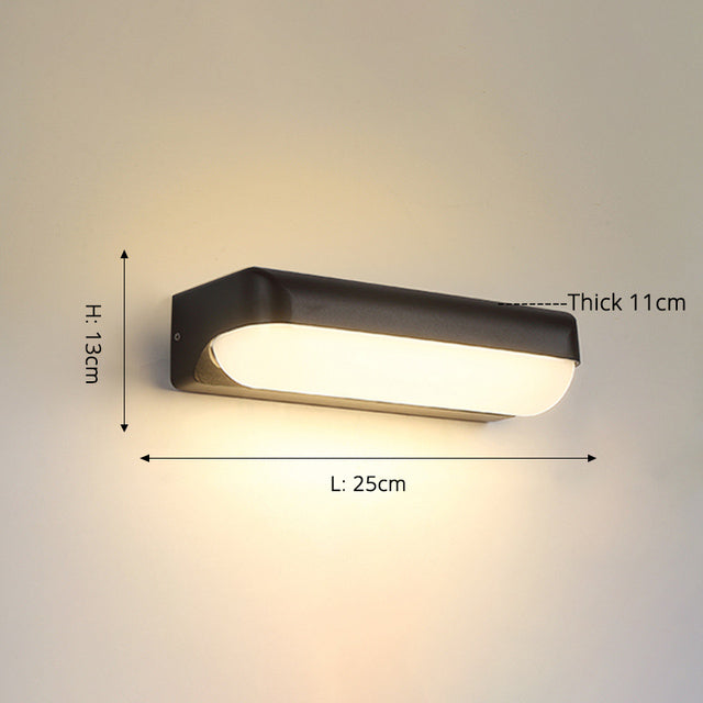 wall lamp modern outdoor waterproof wall Rwan