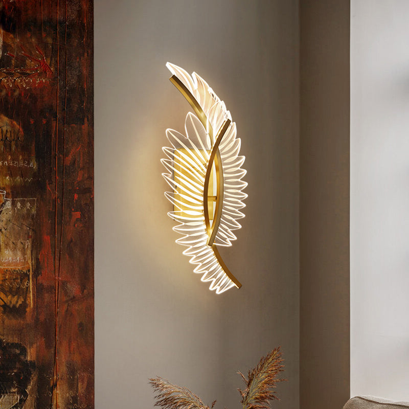 Lámpara de pared moderna con dos alas de luz Kylian
