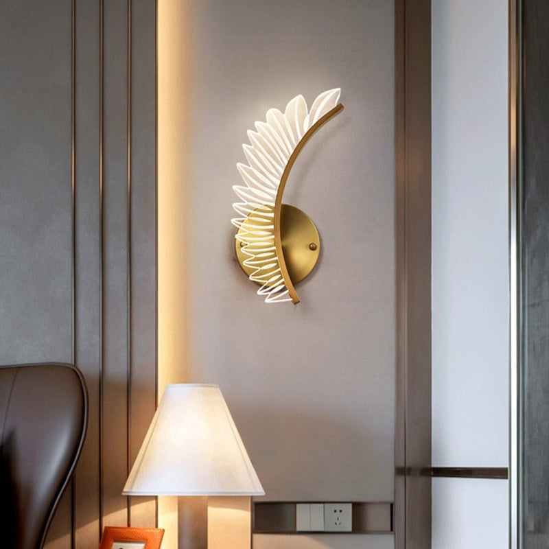 Lámpara de pared moderna con dos alas de luz Kylian