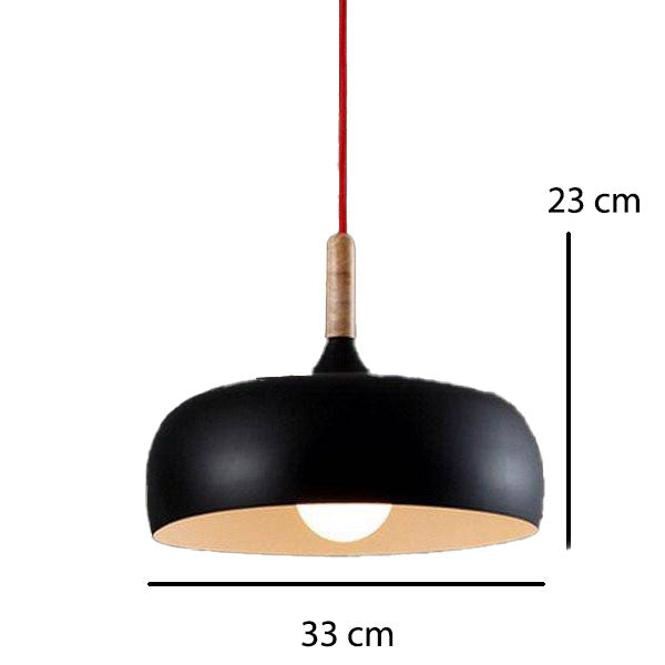 Suspension en bois et aluminium Coffee - vue 6 sur 9