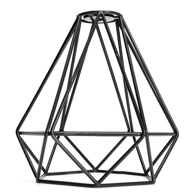 Pendant light Design in metal cage of different colors