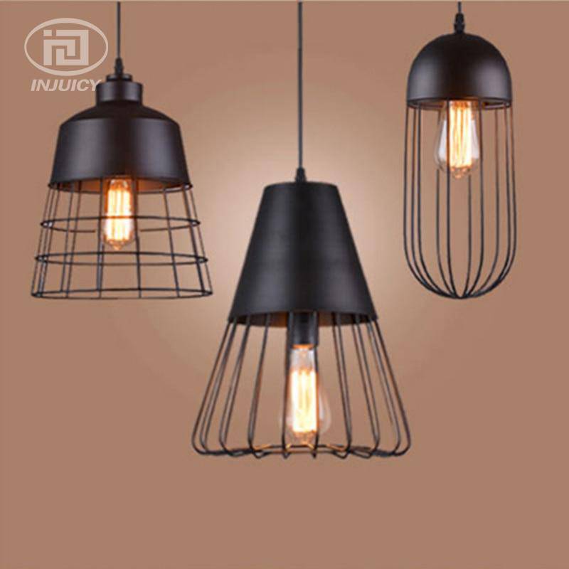 pendant light design colored cage of several forms Loft