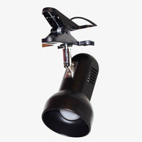 Spot LED à pince dirigeable (noir ou blanc)