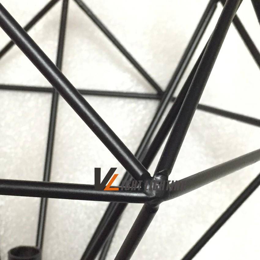 Plafonnier cage à oiseau Scandinave noir - vue 4 sur 5