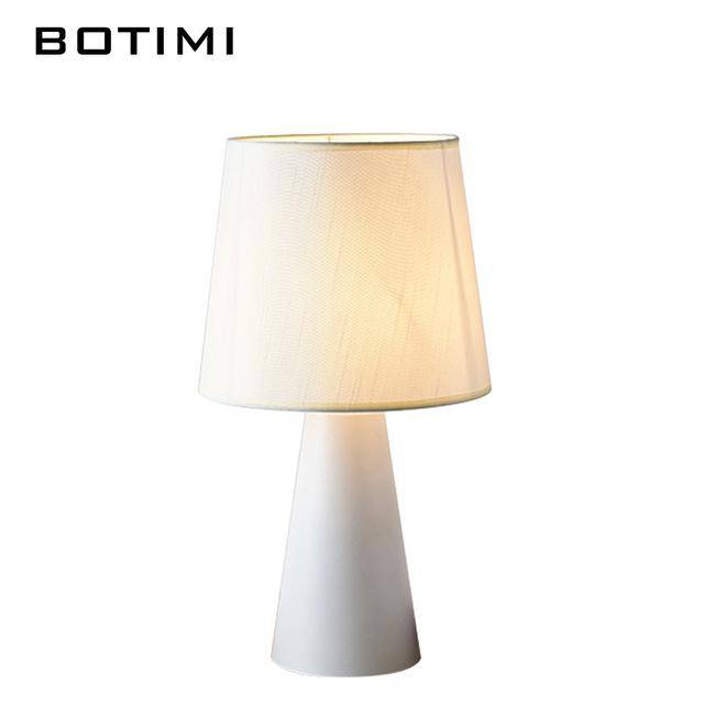 Lampe de chevet à LED moderne avec abat-jour (noir ou blanc)