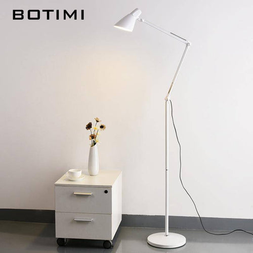 Lámpara de pie orientable BOTIMI (blanco o negro)