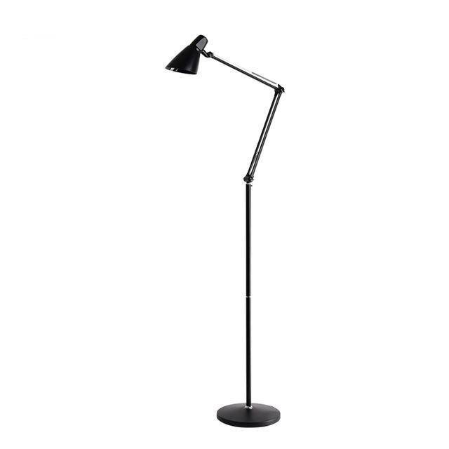 Lampadaire sur pied dirigeable BOTIMI (noir ou blanc) - vue 4 sur 4