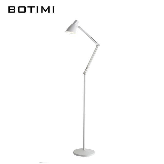 Lampadaire sur pied dirigeable BOTIMI (noir ou blanc)