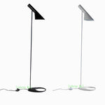 Lampadaire design LED (noir ou blanc)