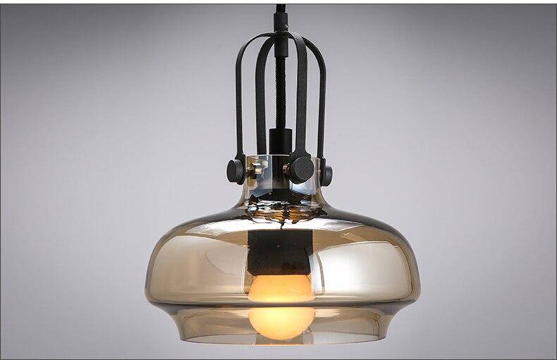 Suspension design en verre Coffee - vue 6 sur 9