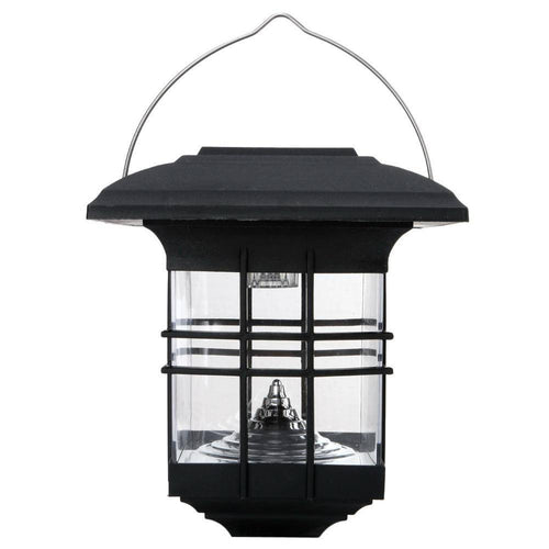 Lanterne extérieur LED verre et métal Hanging - vue 4 sur 4