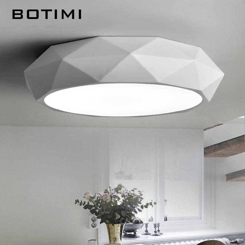 Lámpara de techo design diamante geométrico LED