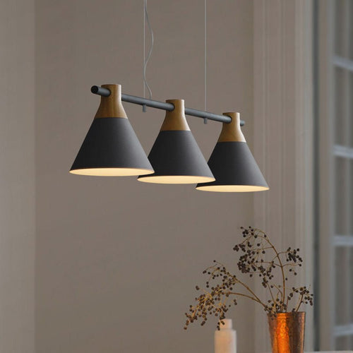 pendant light modern LED cone-shaped Gallina