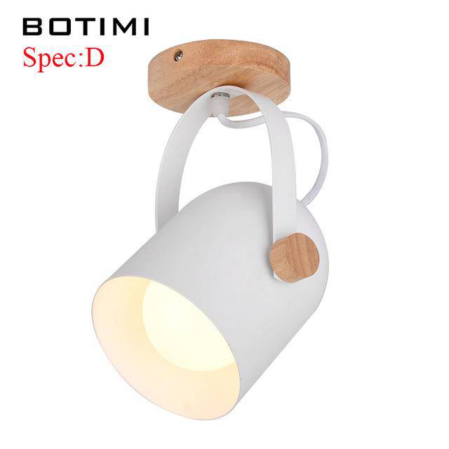 Spotlight LED blimp with wood