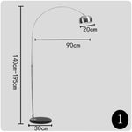 Lampadaire design LED Decoratif Marbre