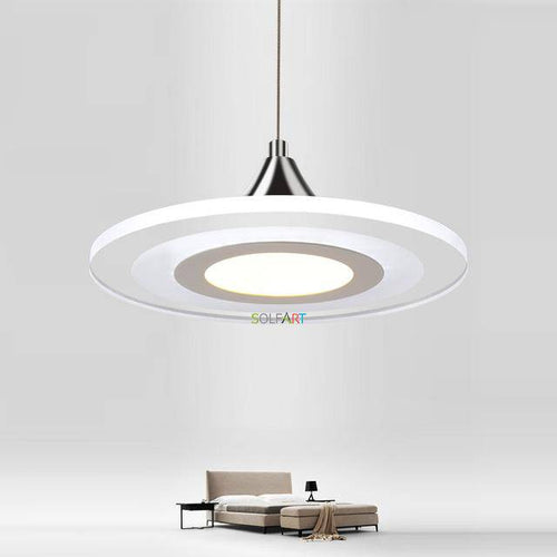 Design pendant light in round LED